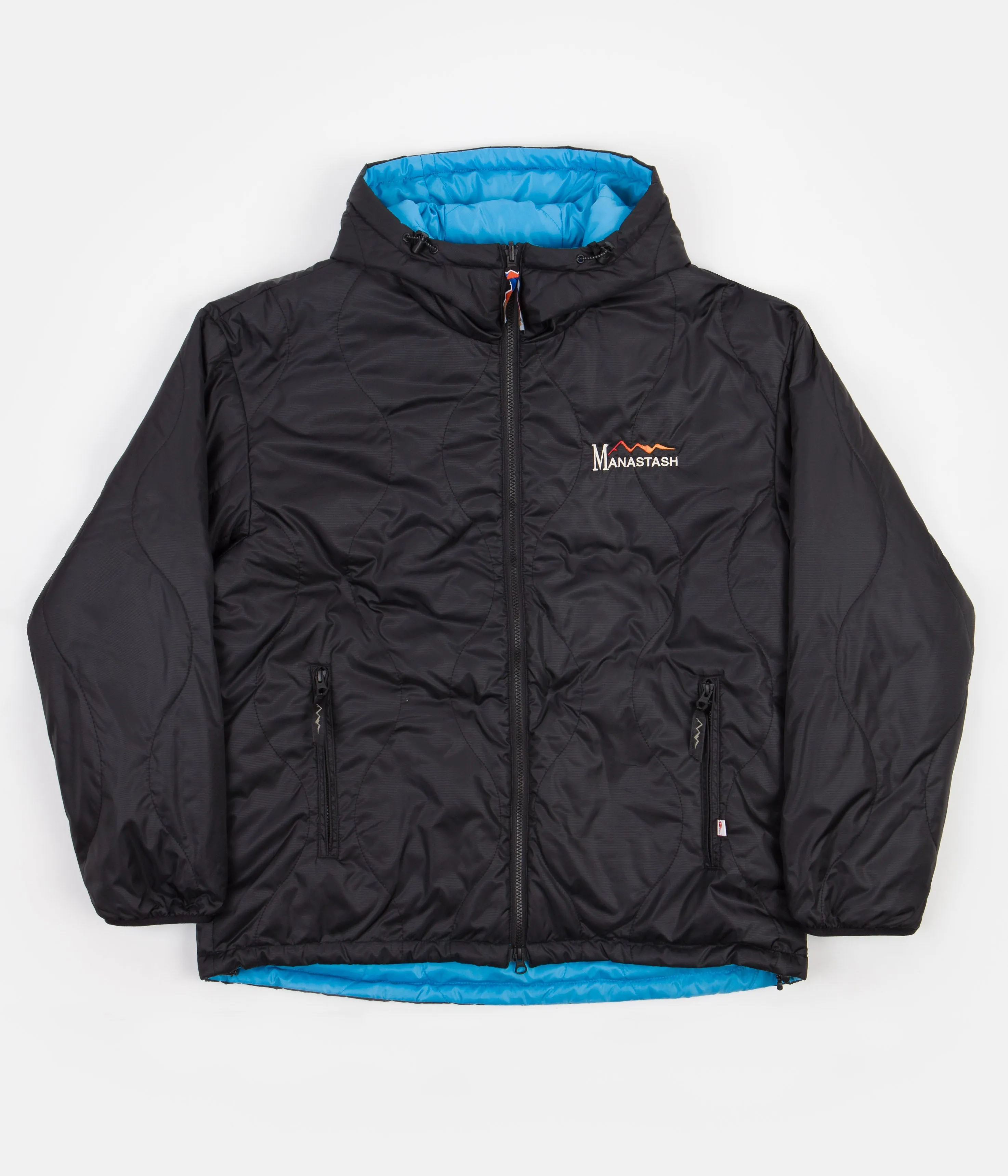 Manastash Y2K Reversible Hooded Jacket - Black