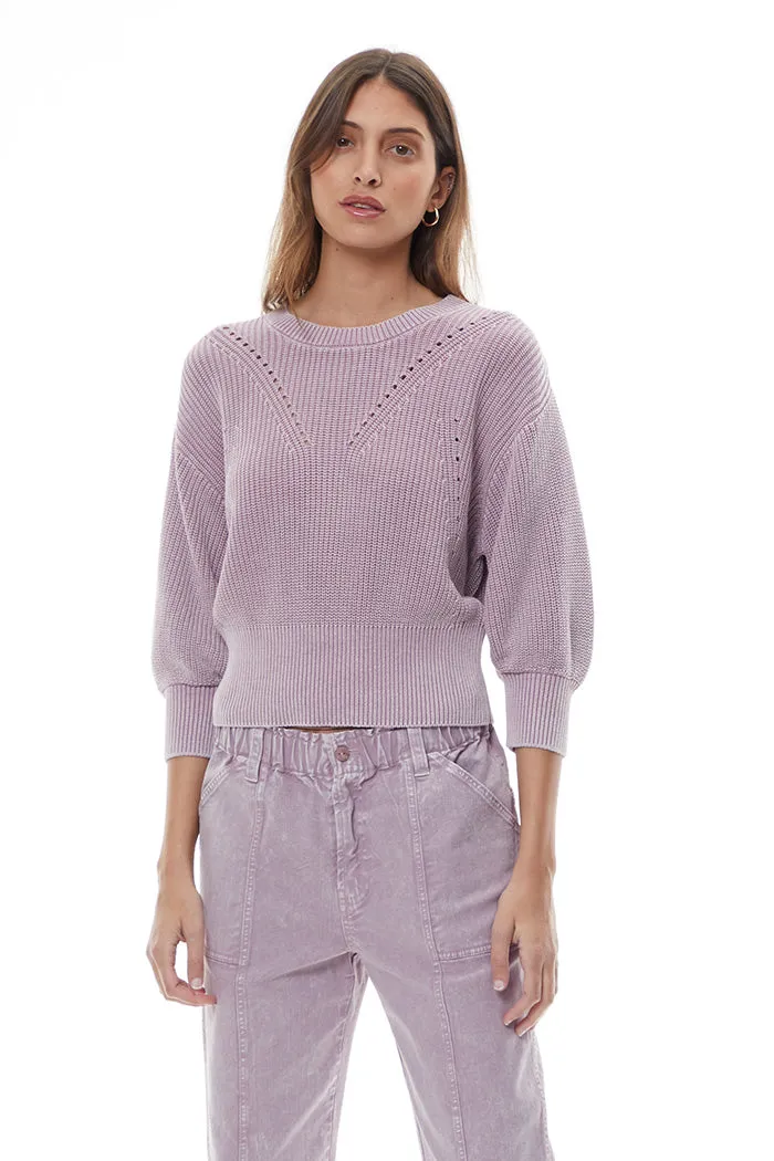 Marcelyn Sweater // Elderberry Mineral ~ NO RETURNS