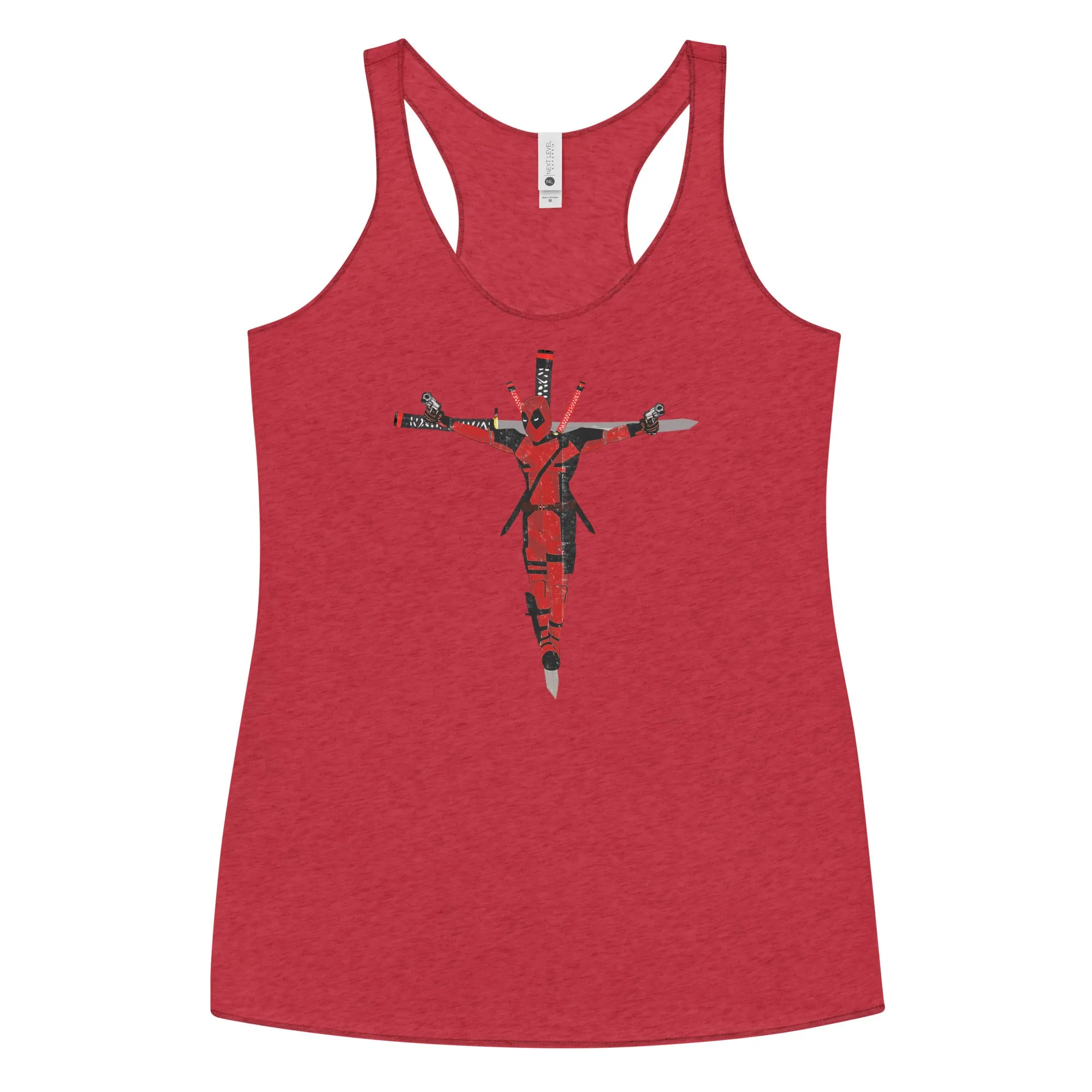 Marvel Jesus Women's Racerback Tank