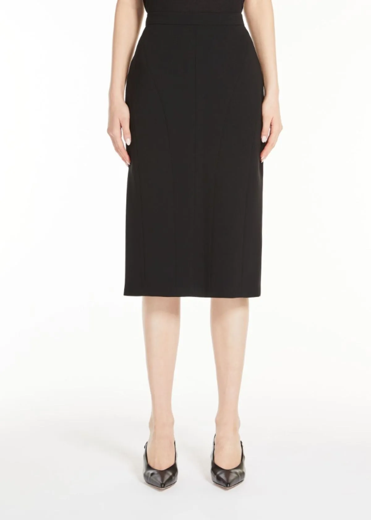 MAX MARA STUDIO Skipper Pencil Skirt - Black