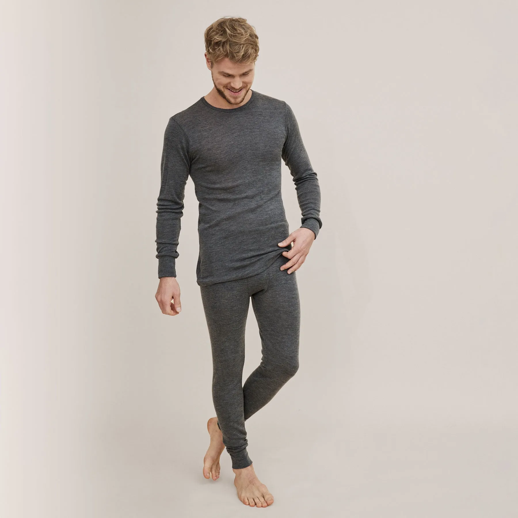 Men's Merino Silk Long Johns