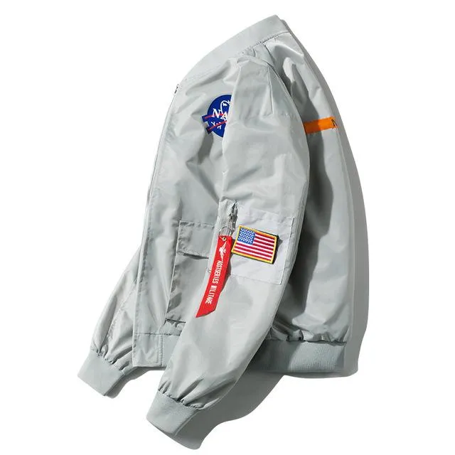 NASA Interstellar Hype Bomber Jacket