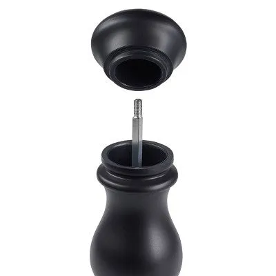 New - Cole & Mason 6" Southwold Salt and Pepper Mill Set Black/White