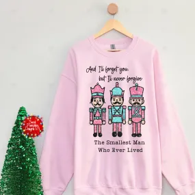 Nutcracker Smallest Man Christmas Crewneck Sweatshirt