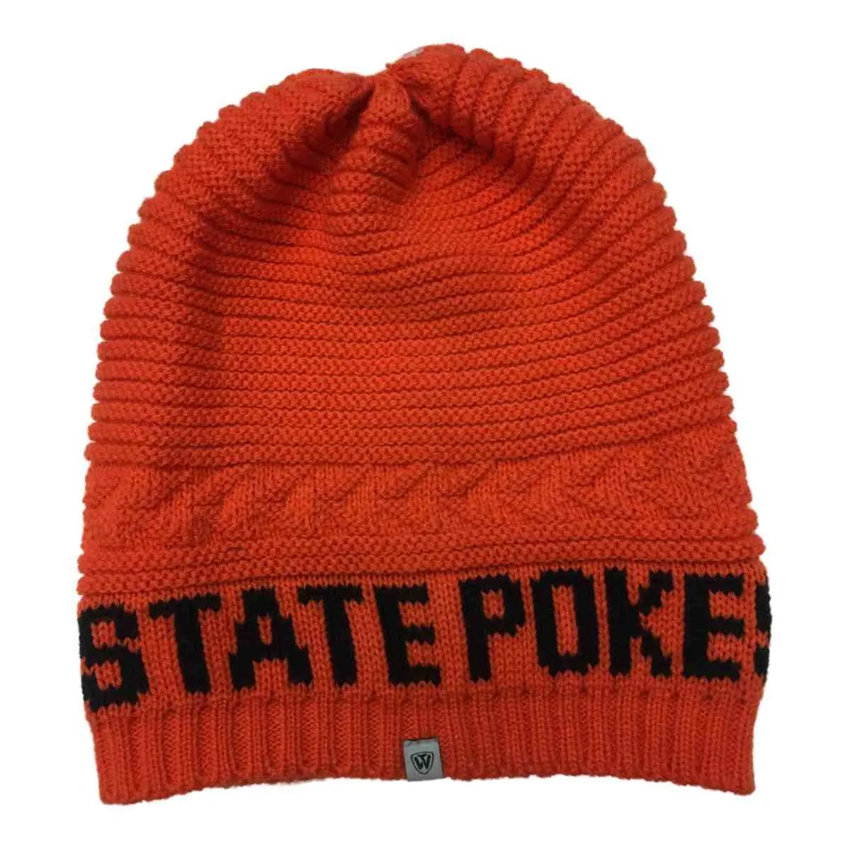 Oklahoma State Cowboys TOW Orange Acrylic Knit Slouch Style Beanie Hat Cap