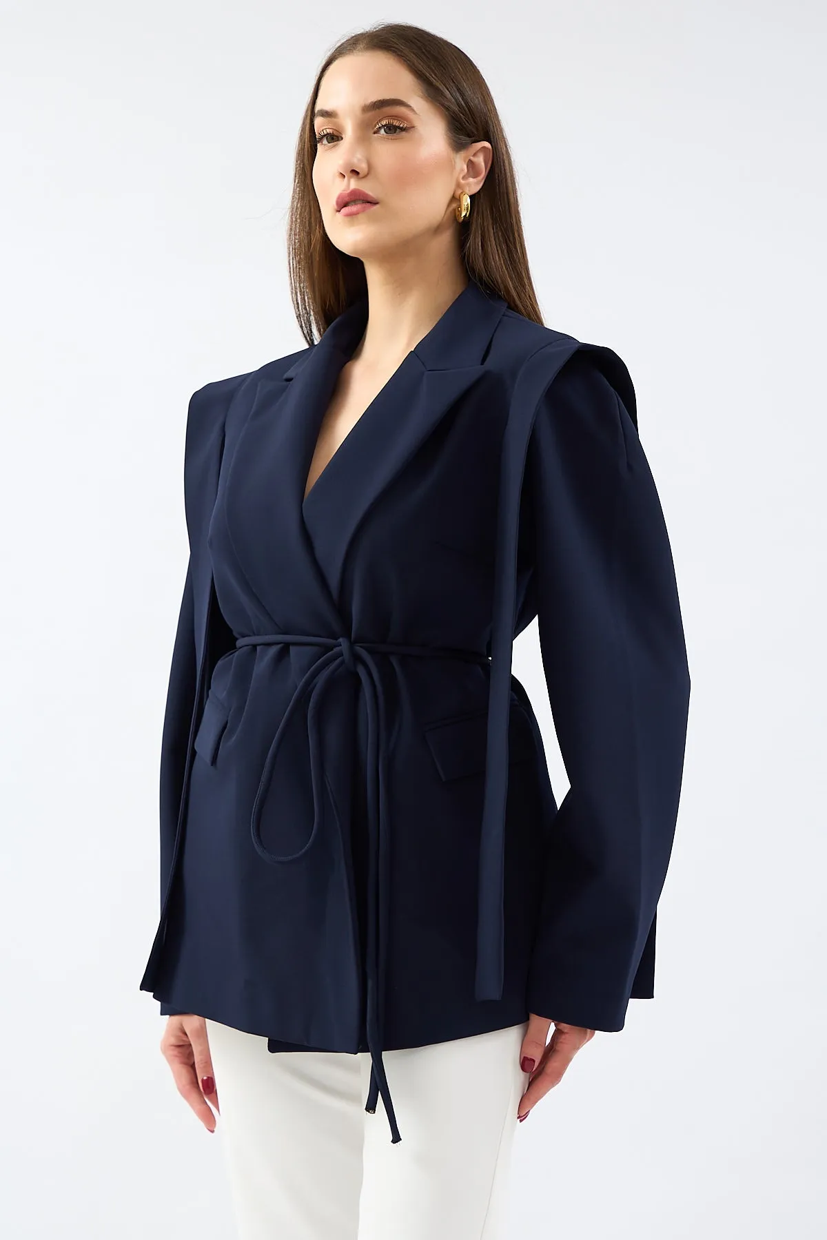 Oversize Cool Jacket Navy Blue