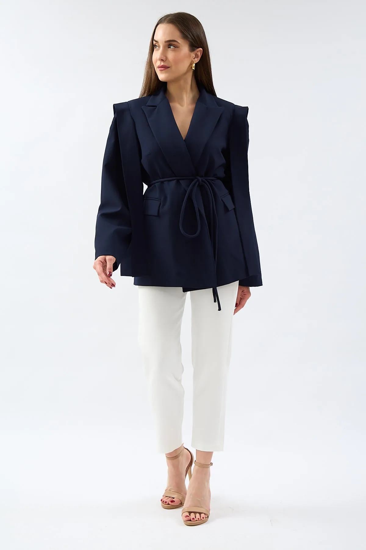 Oversize Cool Jacket Navy Blue