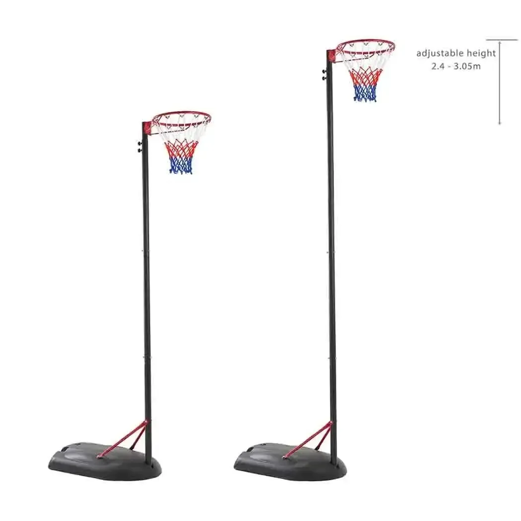 Pro Level Netball Post by Bee-Ball - Portable & Adjustable