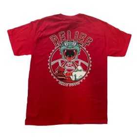 Relief “Miracle Strip” Starliner T Shirt Red