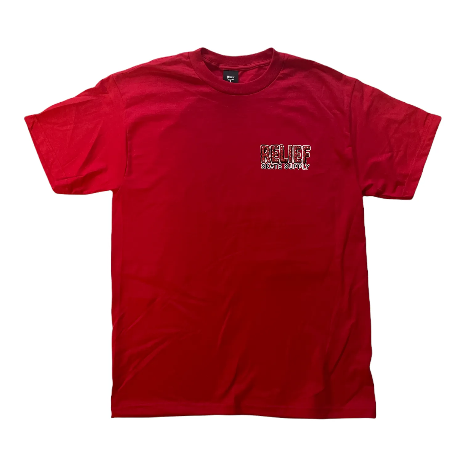 Relief “Miracle Strip” Starliner T Shirt Red