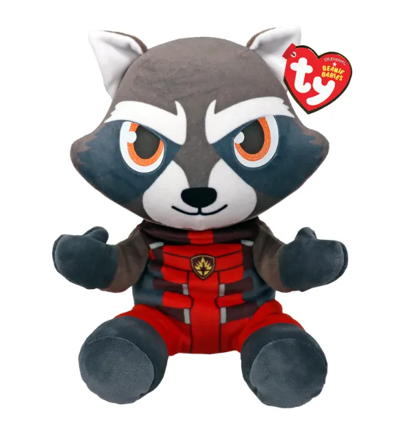 Rocket Beanie Baby From Marvel