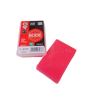 Rode R40 RACING GLIDER RED MELT WAX (0C/-5C)