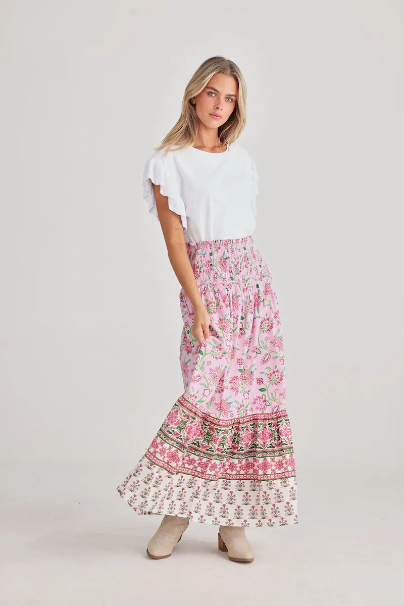 Sangria Skirt, Strawberry Fields