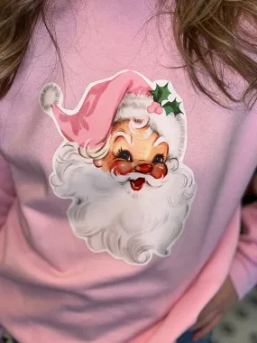 Santa Baby Pullover - Light Pink