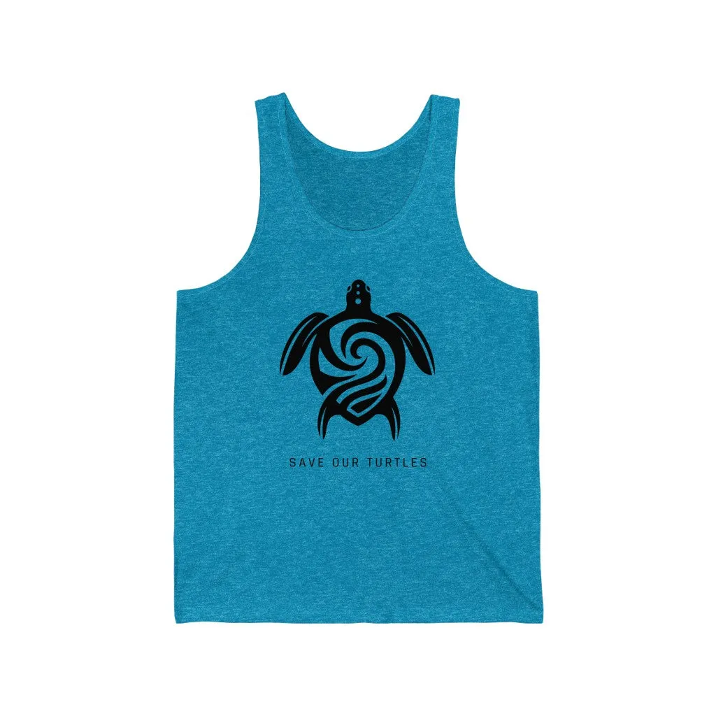 Save Our Turtles Unisex Jersey Tank