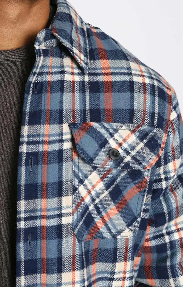 Sherpa Lined Brushed Flannel