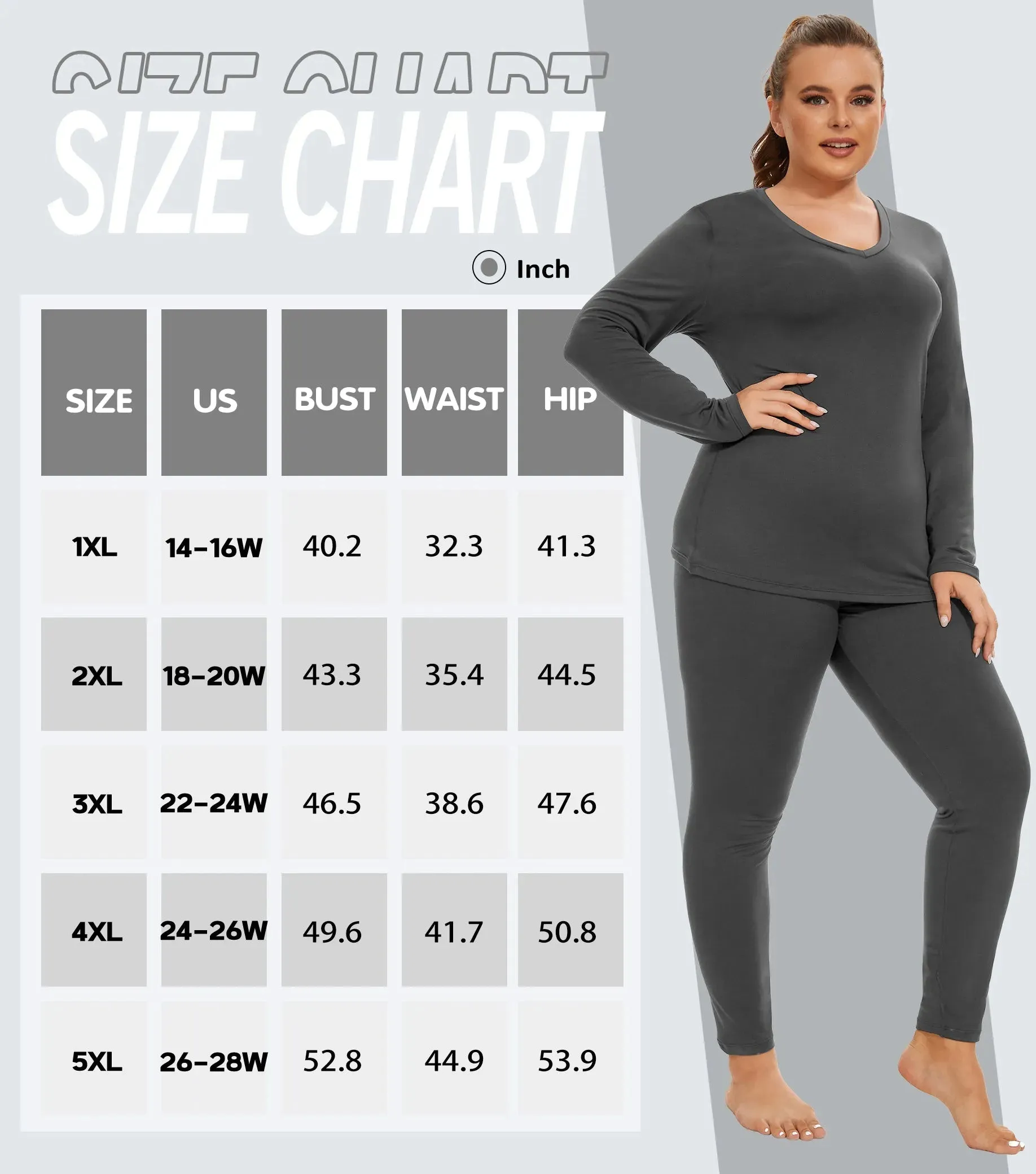 Solid V-neck Fleece Thermal Underwear Basic Suit