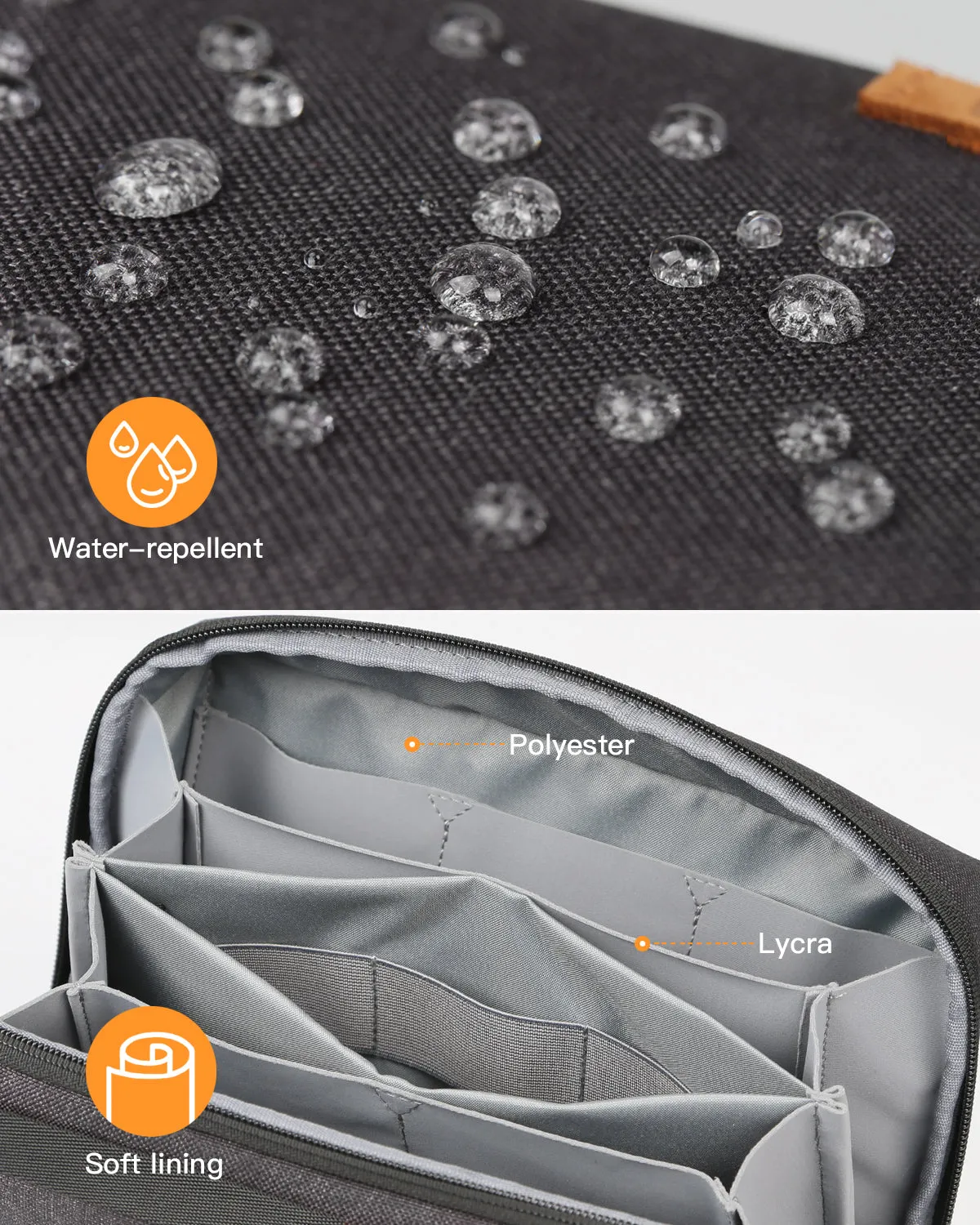 Splashproof Electronics Accessories Organizer AB03002