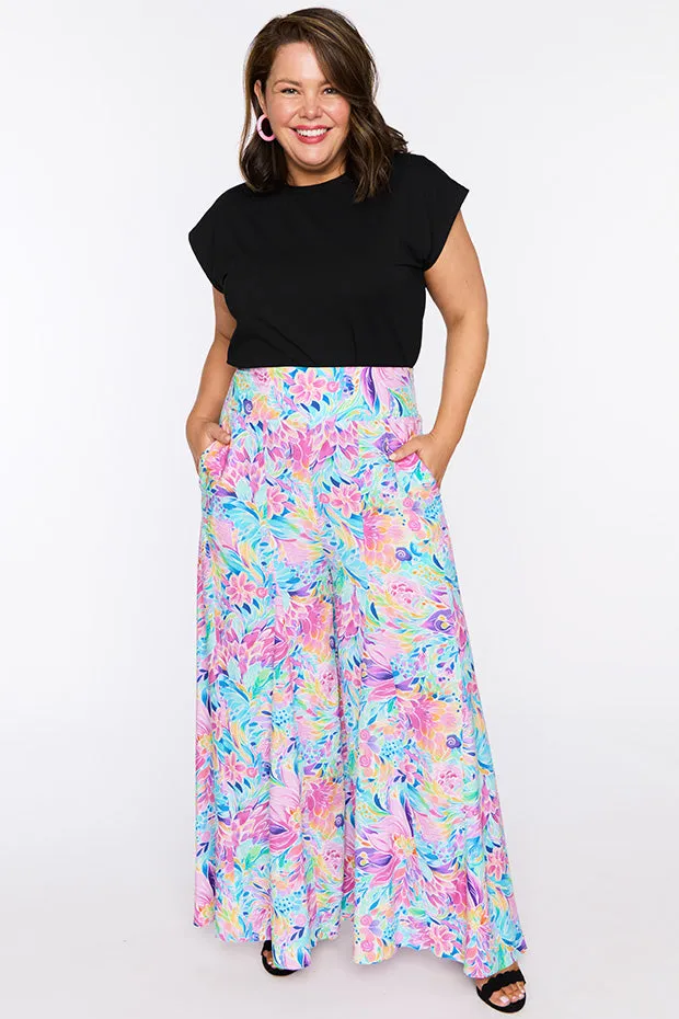 Sunshine Rainbow Bloom Pant