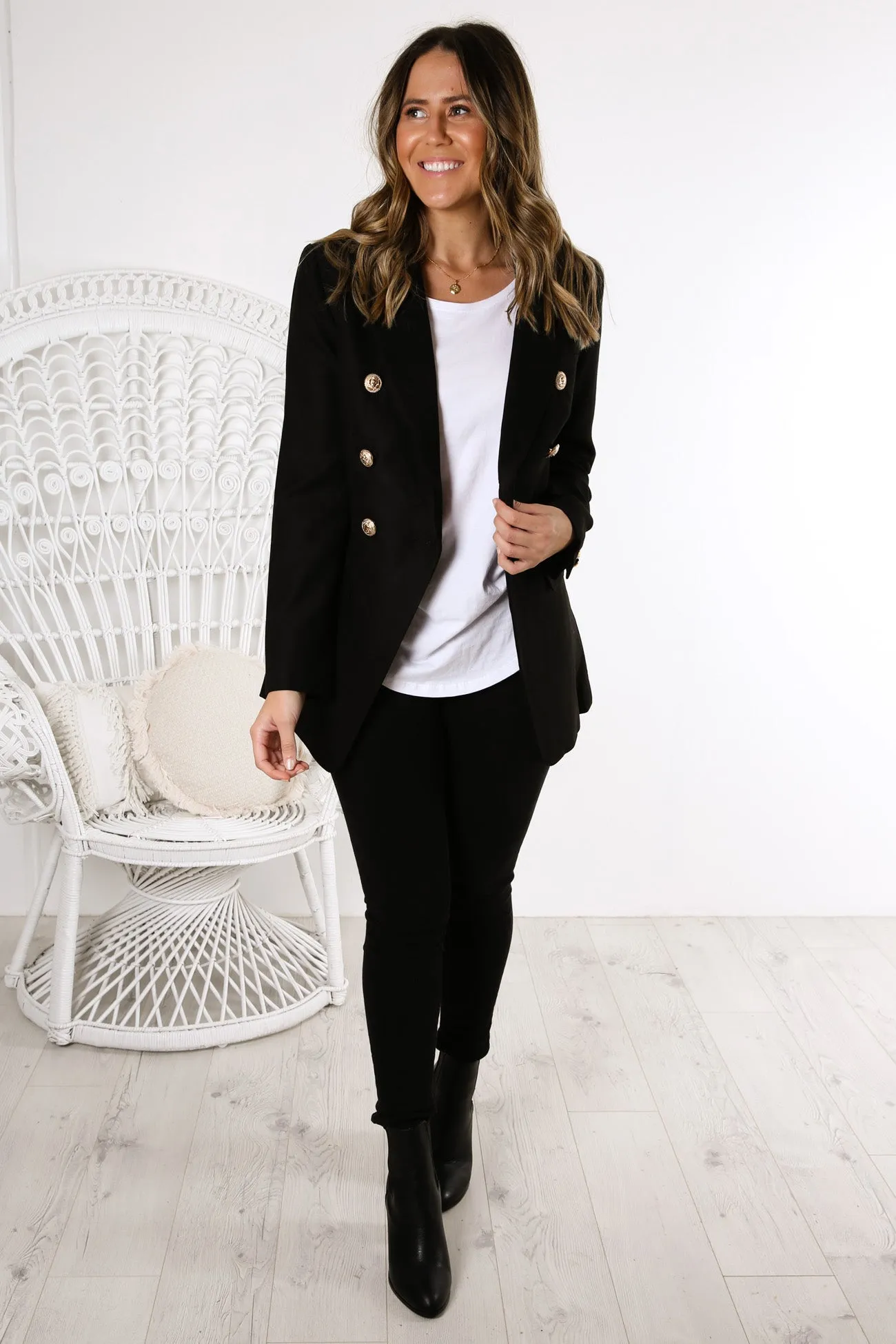 The Signature Blazer Black