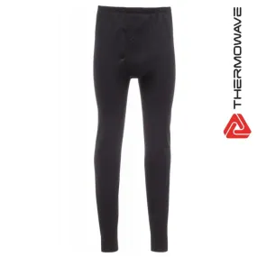 Thermowave 2 IN 1 Thermal Clothing Underwear Pants Black