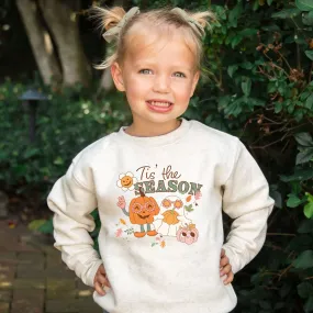 Tis' the Spooky Season Toddler Crewneck Sweatshirt