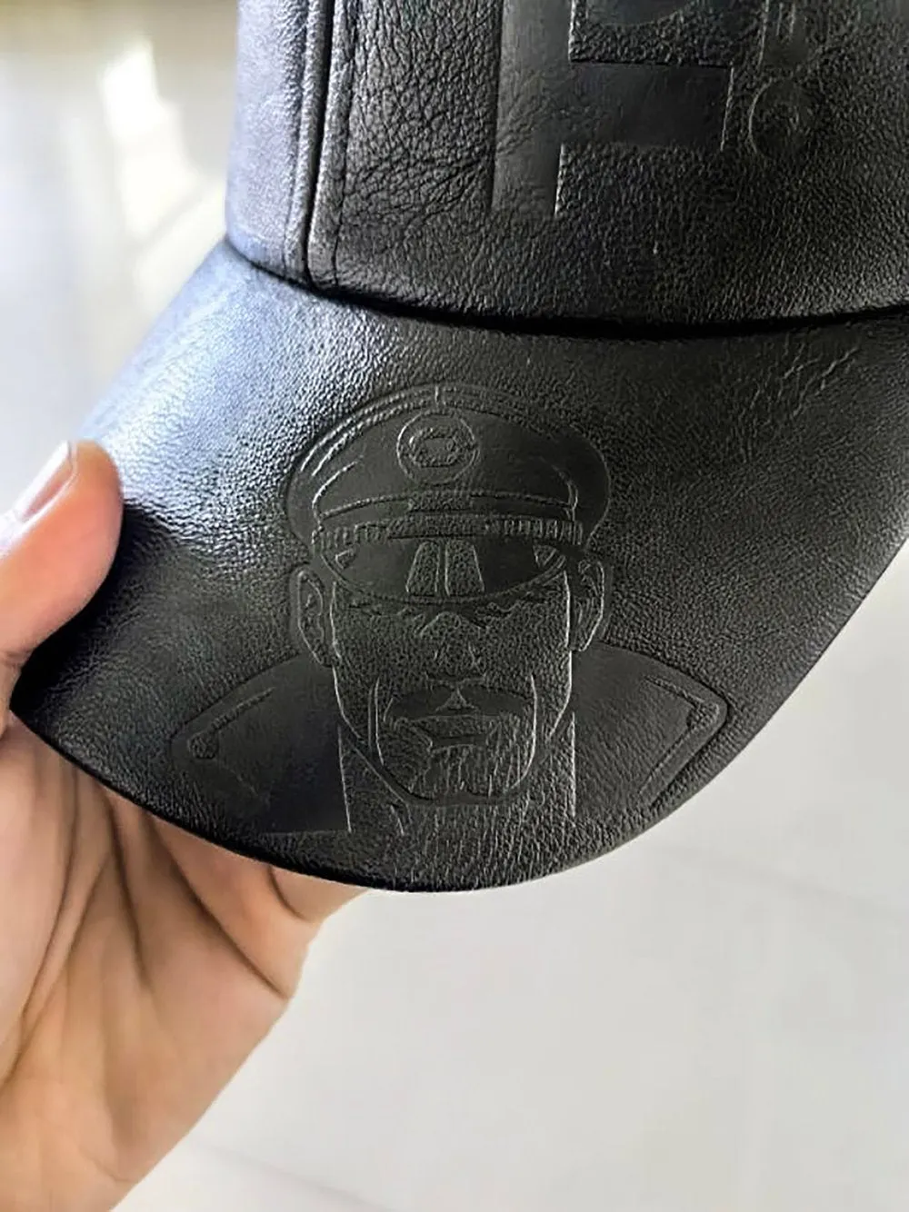 Tom of Finland Vegan Leather Cap