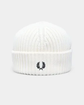 Tommy Jeans Short Ribbed Beanie Ecru