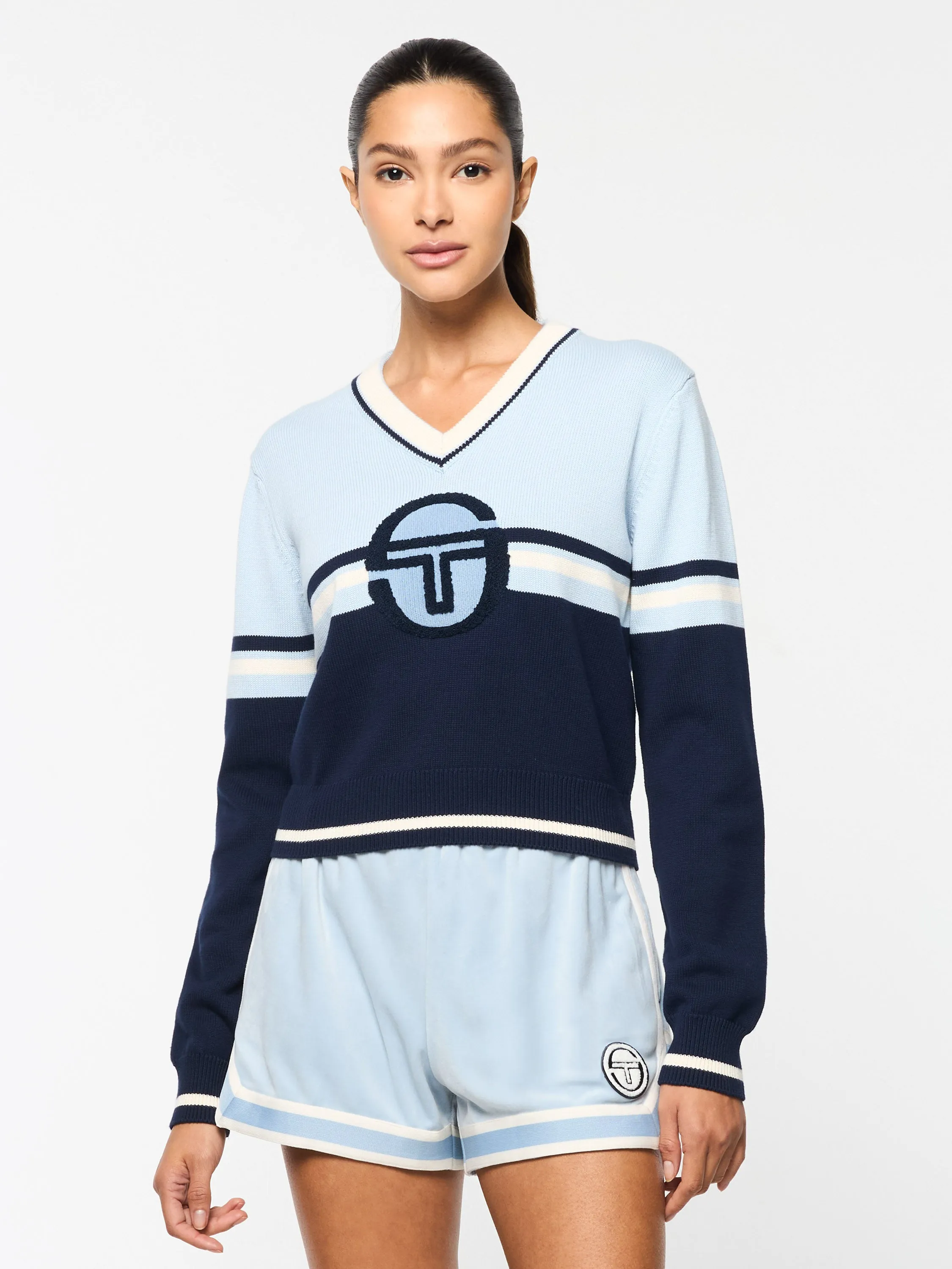 Veneto Sweater- Celestial Blue