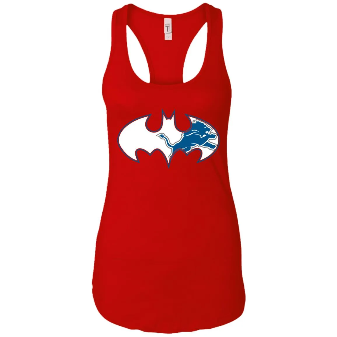 We Are The Detroit Lions Batman Nfl Mashup Women Tank Top