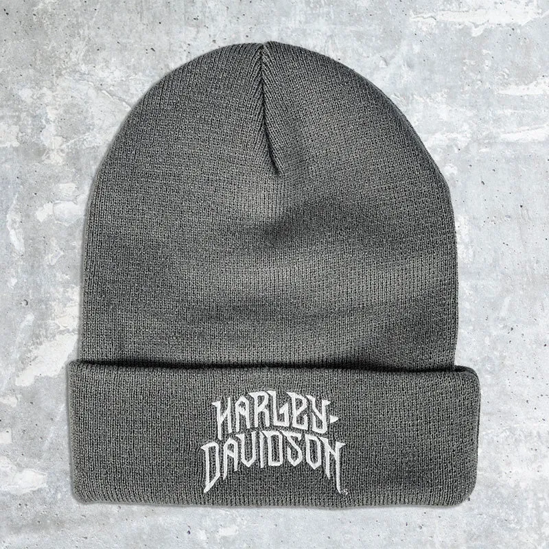 Wild Fire Harley Davidson-Sharp Chrome Beanie