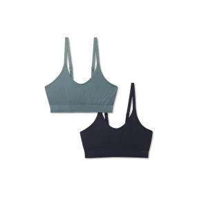 Women's Seamless Scoop Bralette 2-Pack