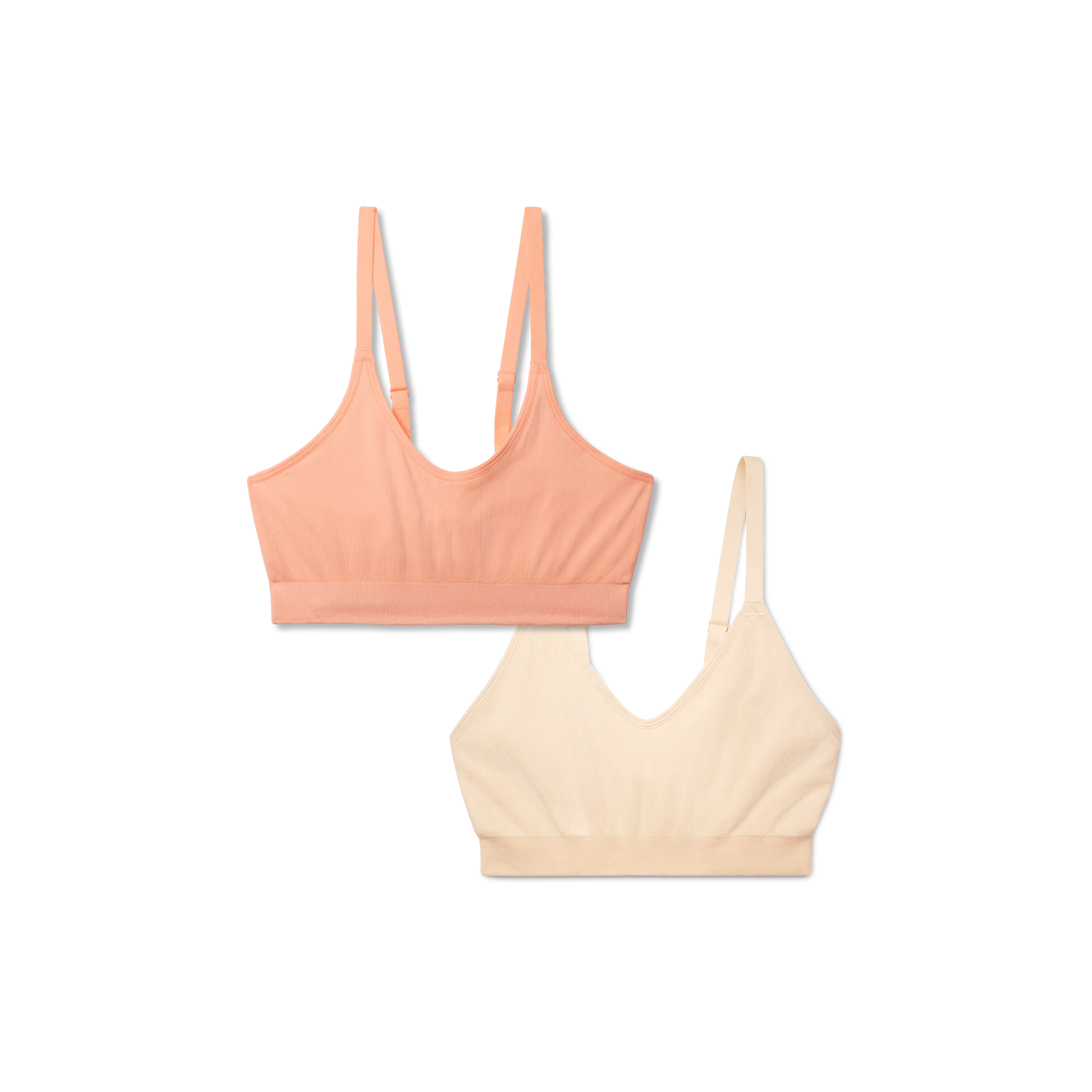 Women's Seamless Scoop Bralette 2-Pack