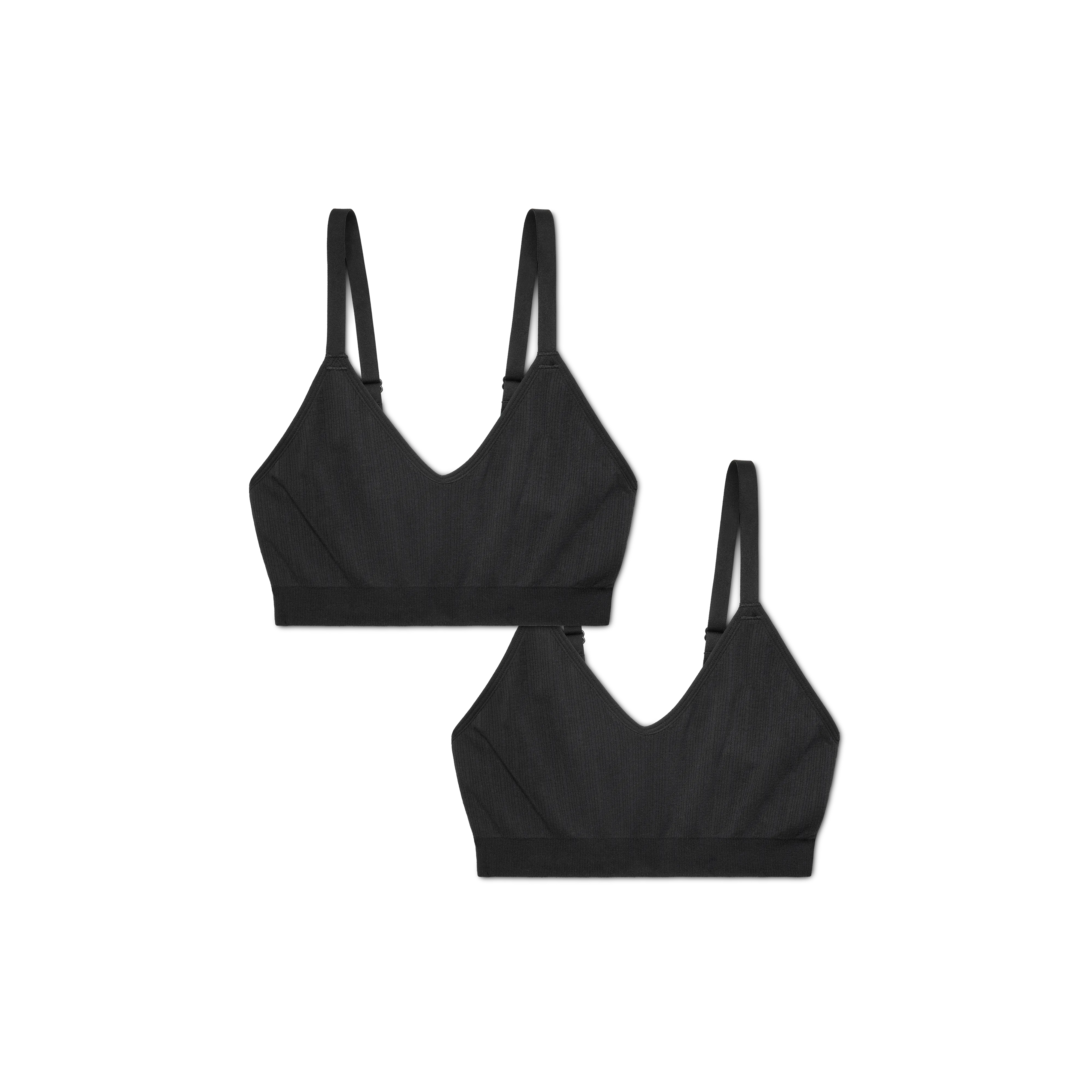 Women's Seamless Scoop Bralette 2-Pack