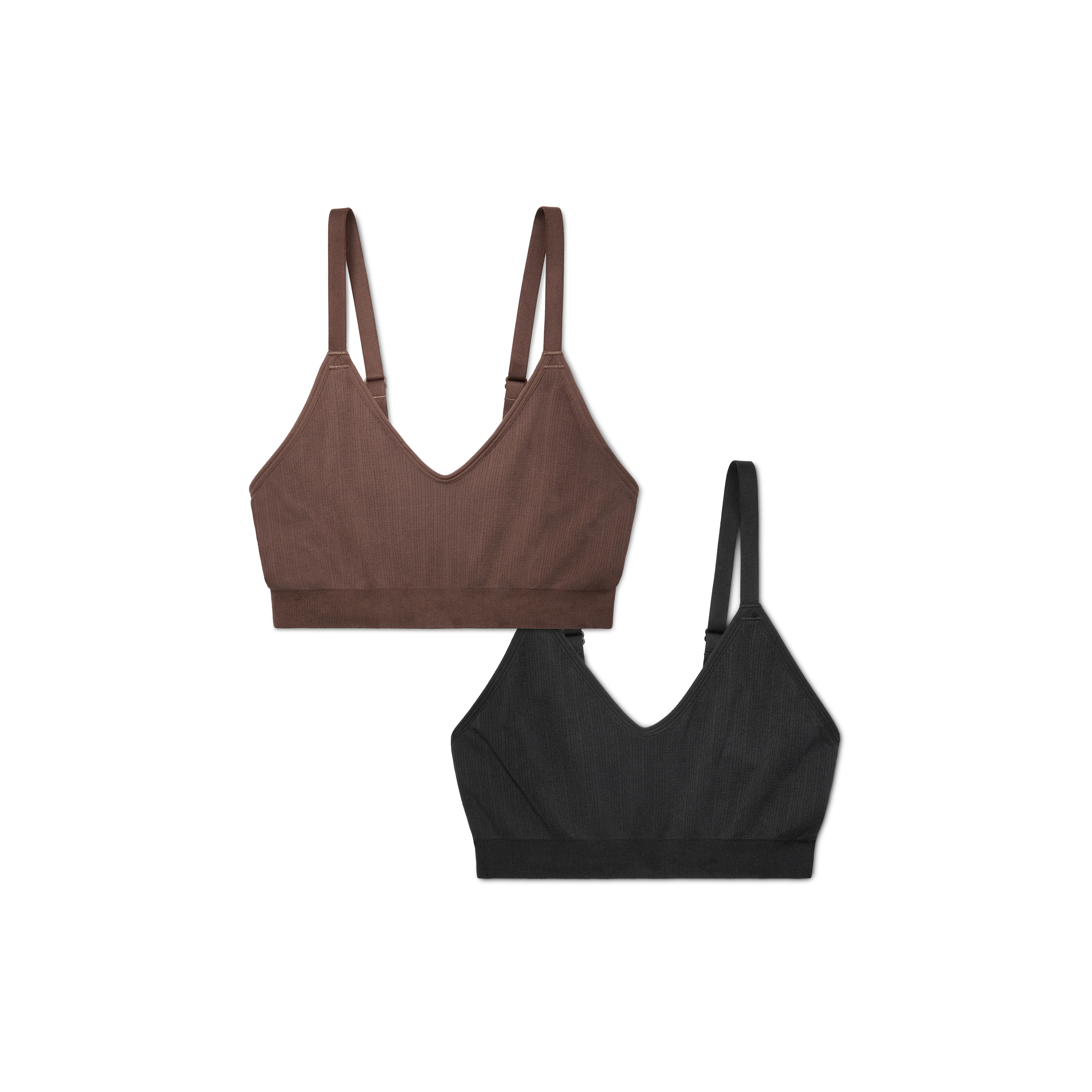 Women's Seamless Scoop Bralette 2-Pack