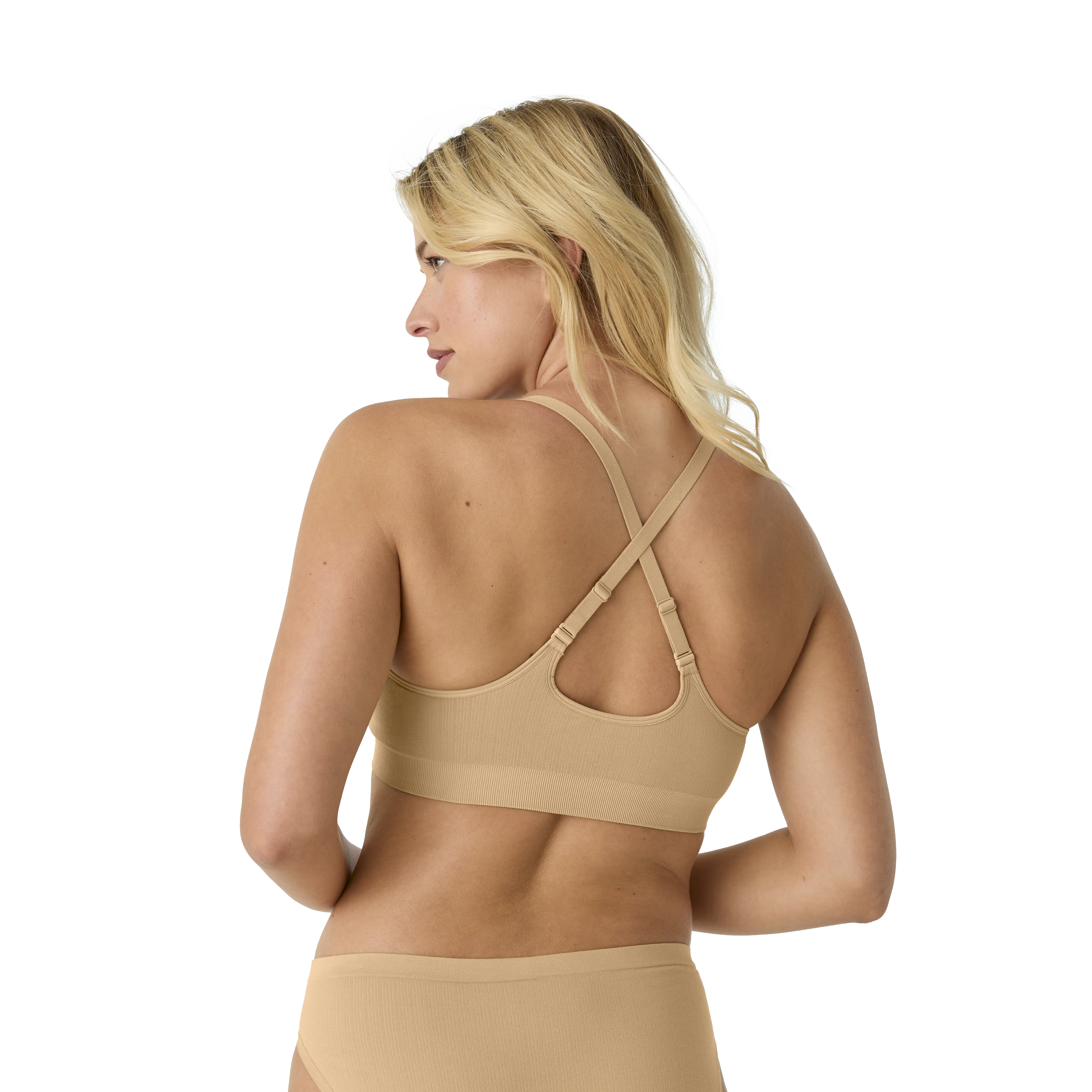 Women's Seamless Scoop Bralette 2-Pack