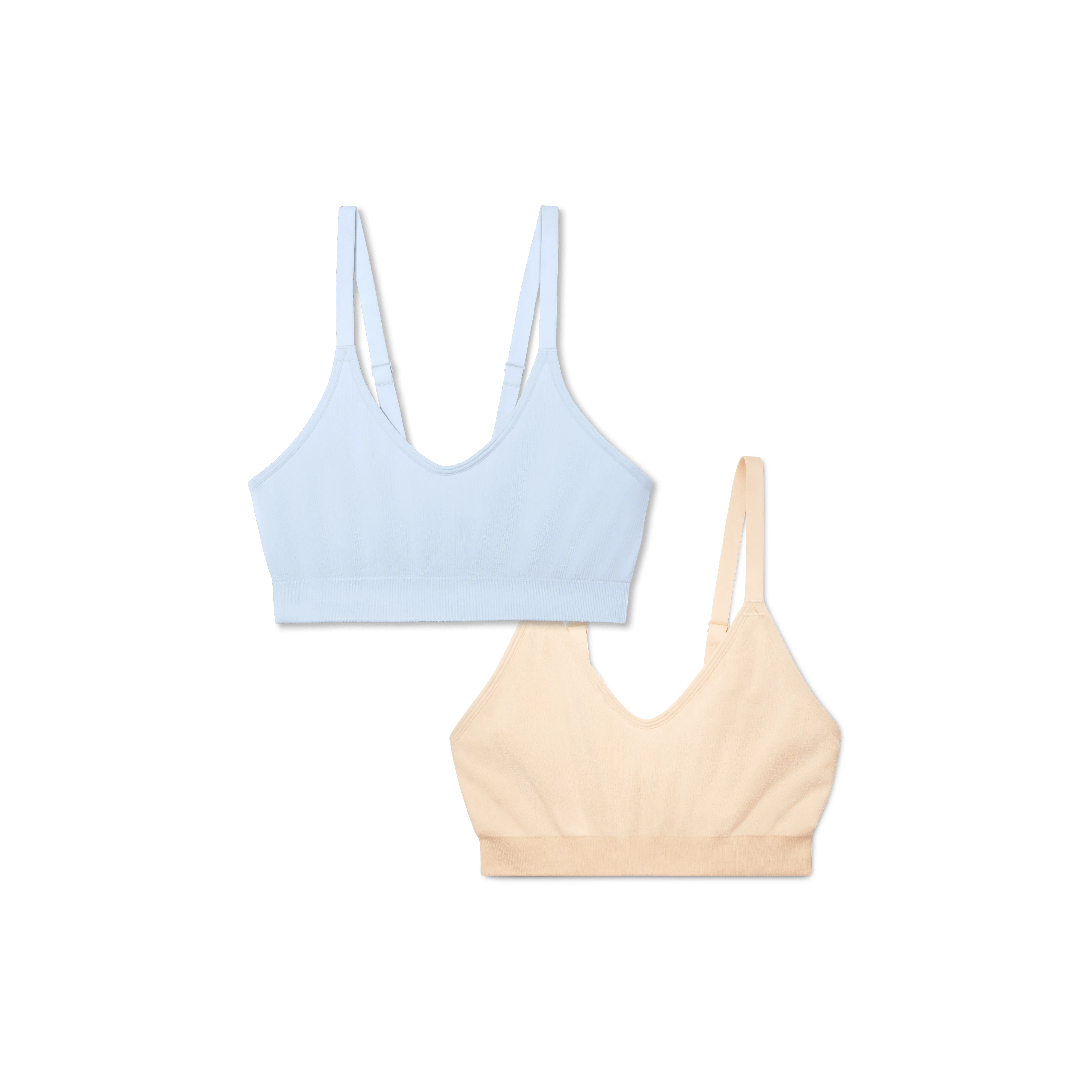 Women's Seamless Scoop Bralette 2-Pack