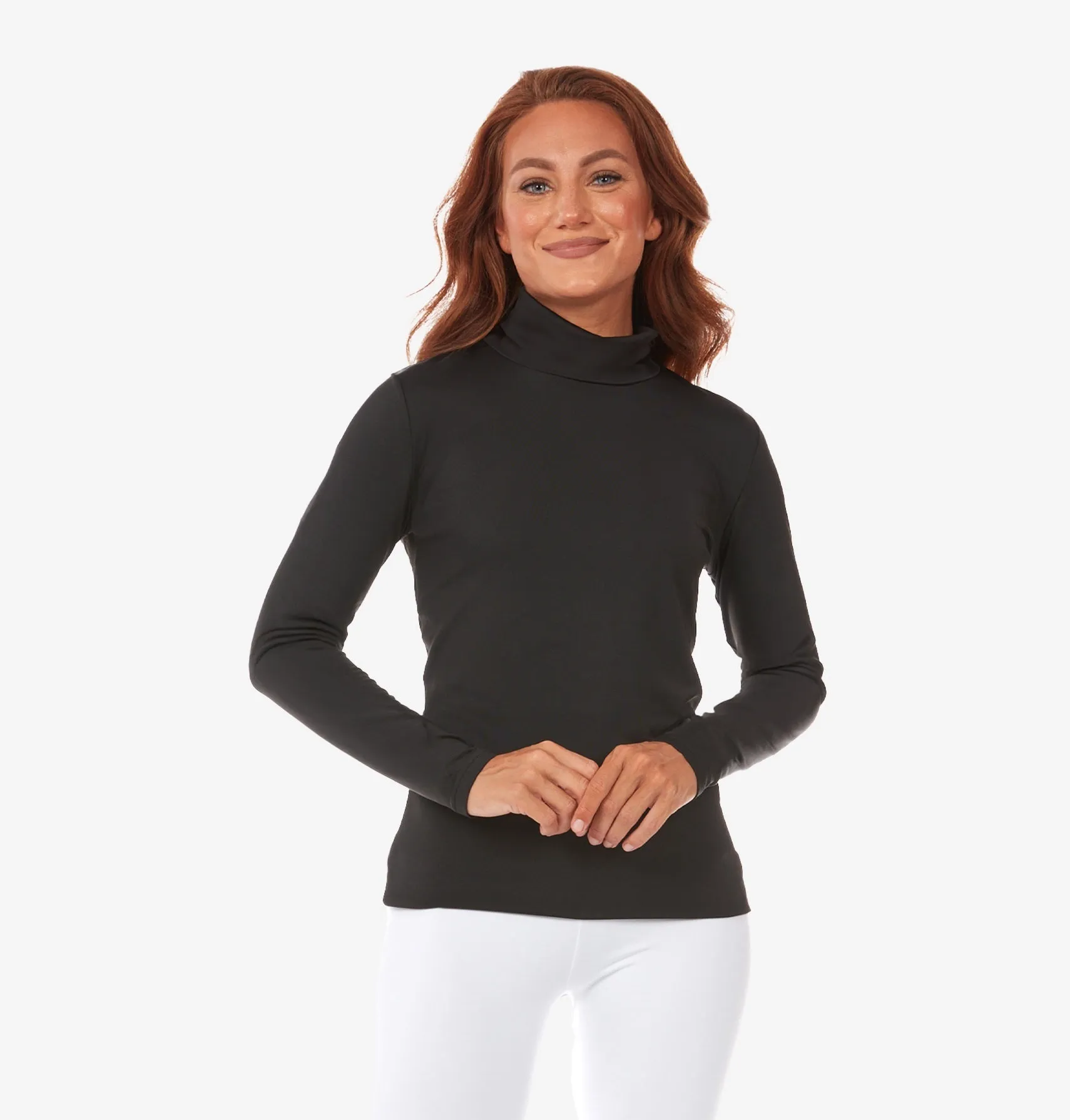 Women's Turtle Neck Thermal Top