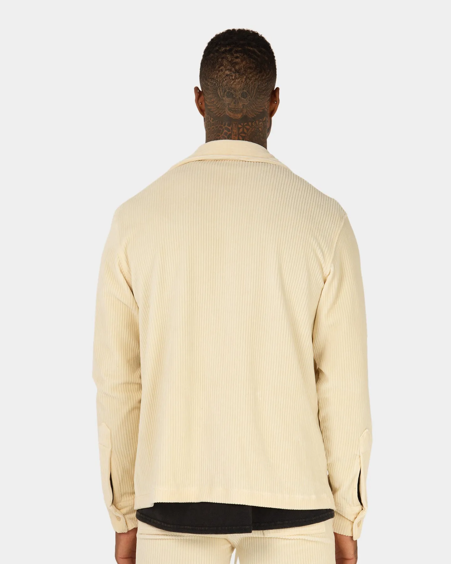 XXIII Duke Corduroy Shacket Cream