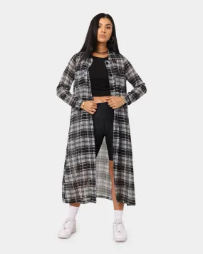 XXIII Women's Street Maxi Shacket Black/White