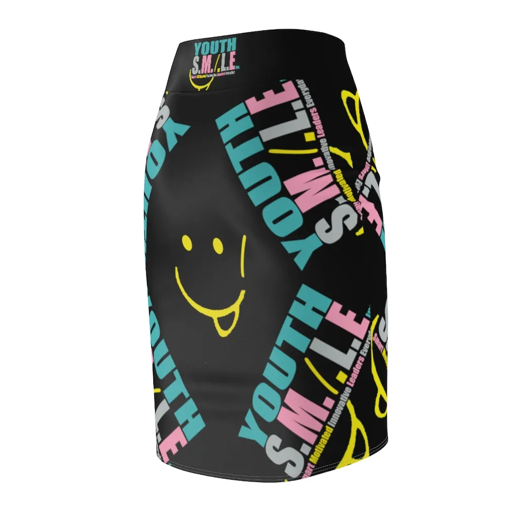 Youth Smile Pencil Skirt