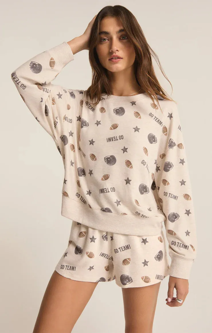 ZSU Football Star All Over Printed Pullover