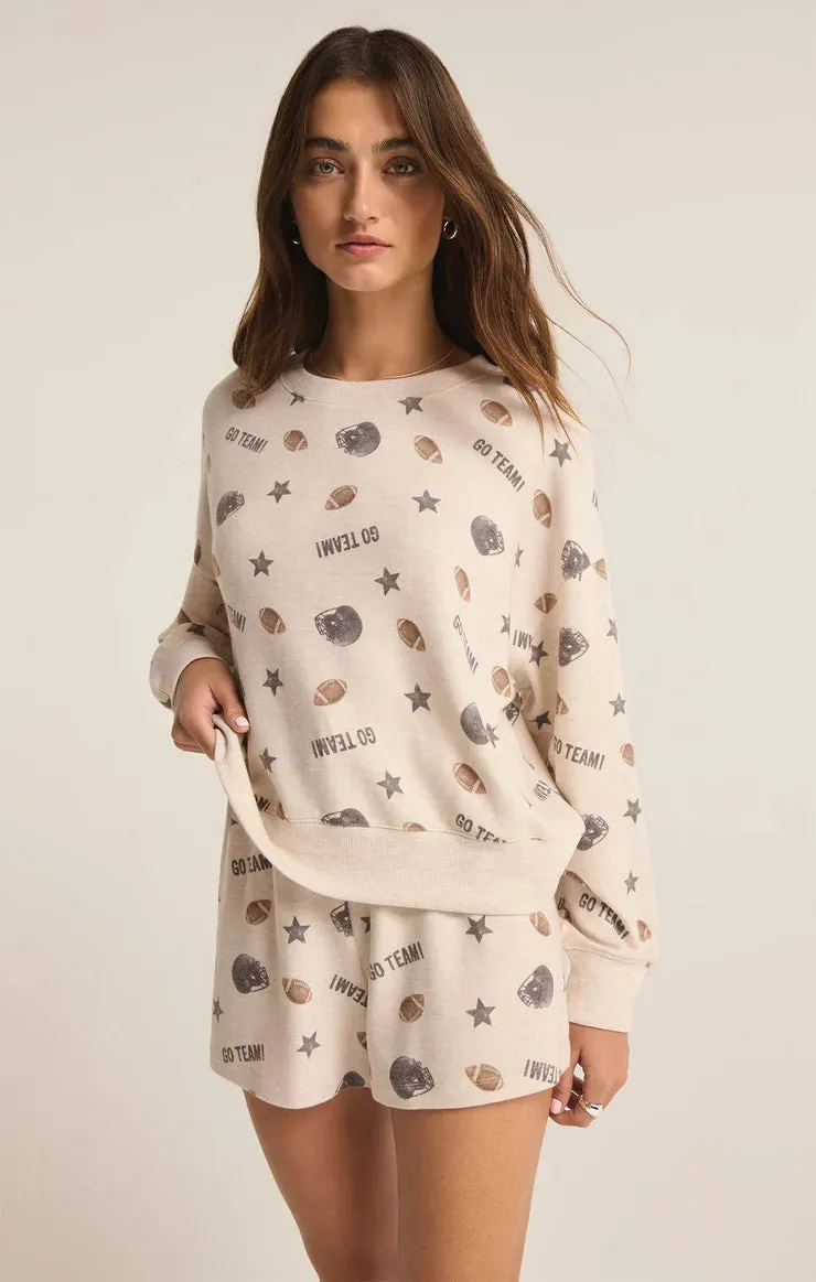 ZSU Football Star All Over Printed Pullover